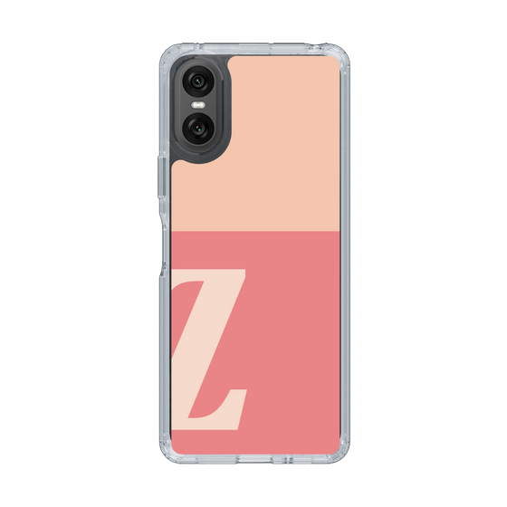 Slim Protection Case［ Original - initial two tone - Z pink ］