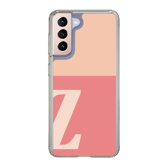Slim Protection Case［ Original - initial two tone - Z pink ］