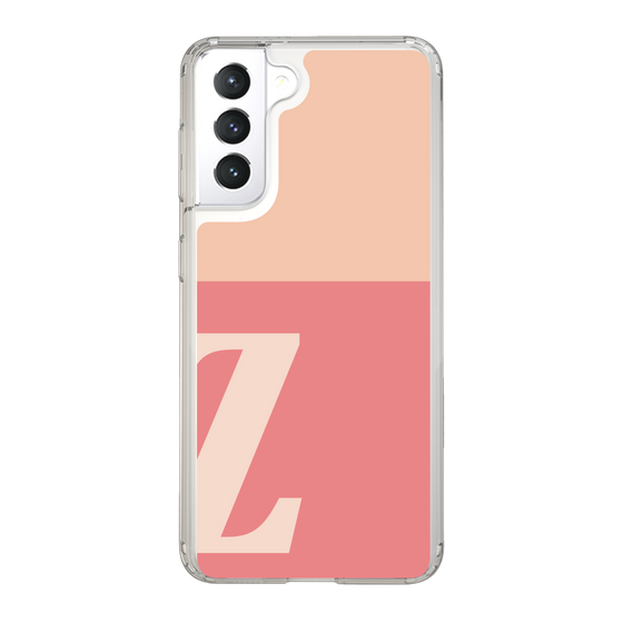 Slim Protection Case［ Original - initial two tone - Z pink ］