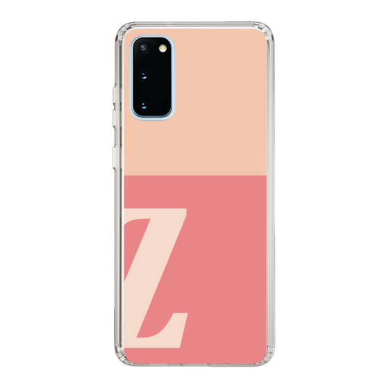 Slim Protection Case［ Original - initial two tone - Z pink ］