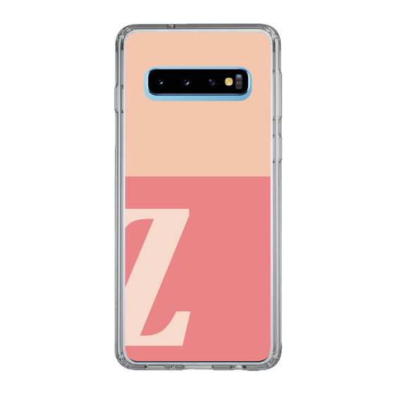 Slim Protection Case［ Original - initial two tone - Z pink ］
