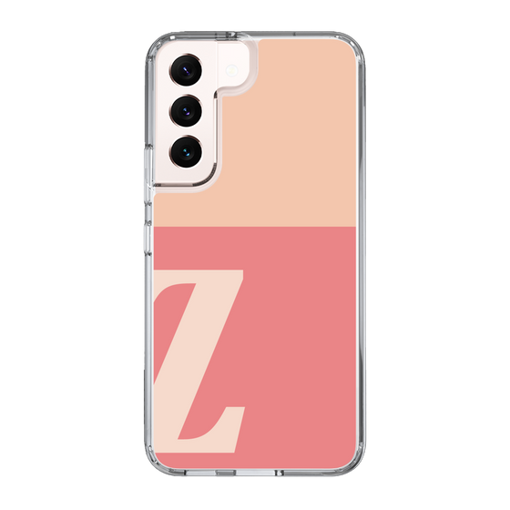 Slim Protection Case［ Original - initial two tone - Z pink ］
