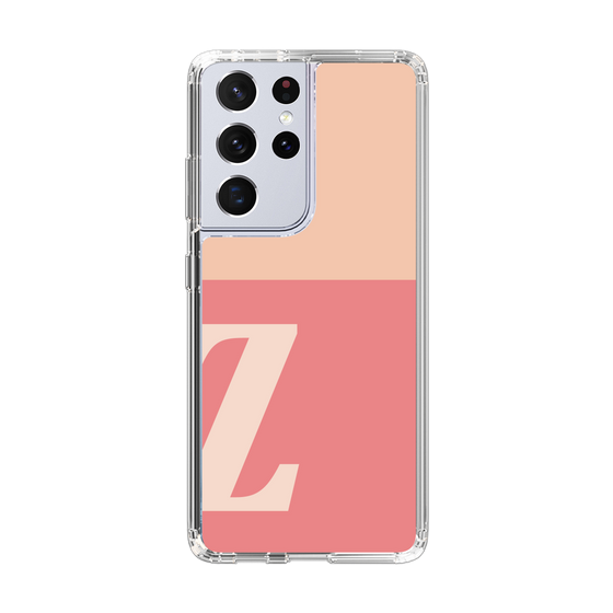 Slim Protection Case［ Original - initial two tone - Z pink ］