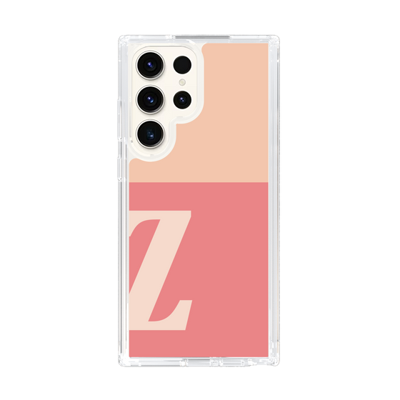 Slim Protection Case［ Original - initial two tone - Z pink ］