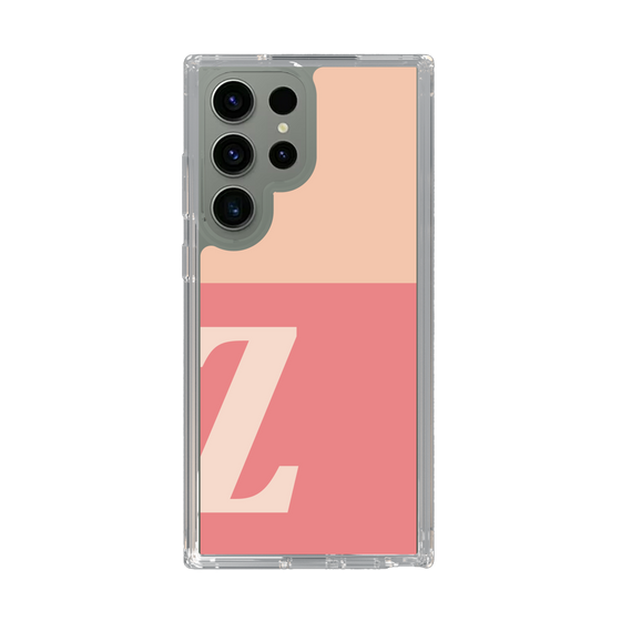 Slim Protection Case［ Original - initial two tone - Z pink ］