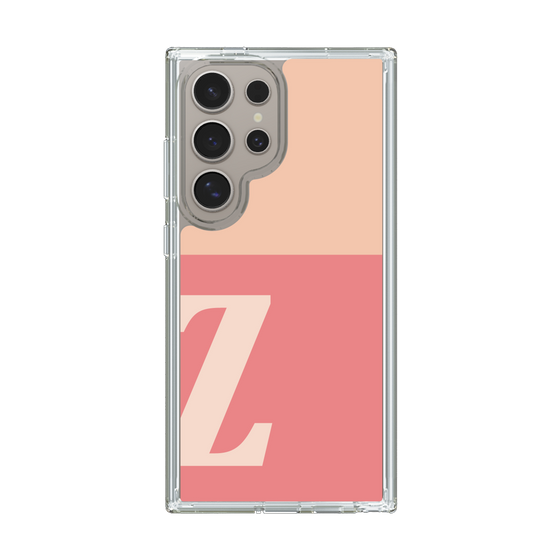 Slim Protection Case［ Original - initial two tone - Z pink ］