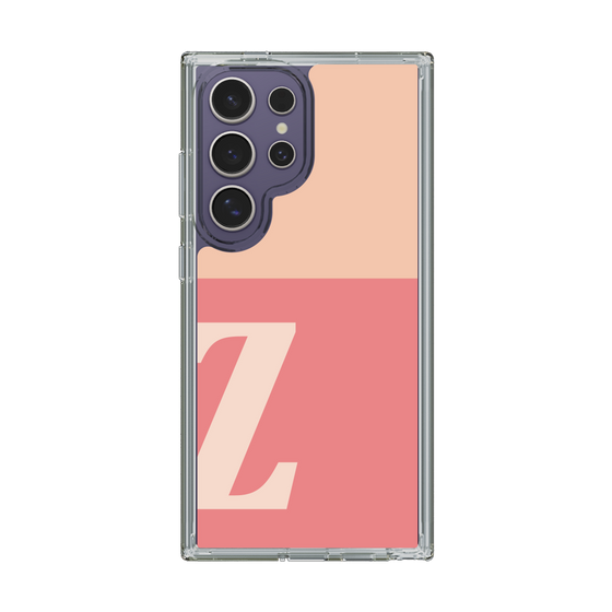 Slim Protection Case［ Original - initial two tone - Z pink ］