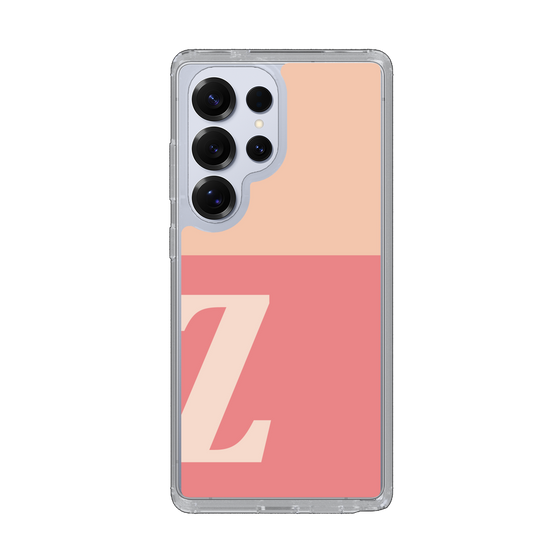 Slim Protection Case［ Original - initial two tone - Z pink ］