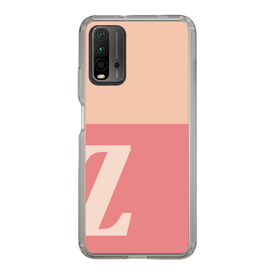 Slim Protection Case［ Original - initial two tone - Z pink ］