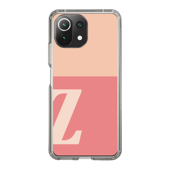 Slim Protection Case［ Original - initial two tone - Z pink ］
