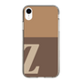 Slim Protection Case［ Original - initial two tone - Z brown ］