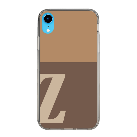 Slim Protection Case［ Original - initial two tone - Z brown ］