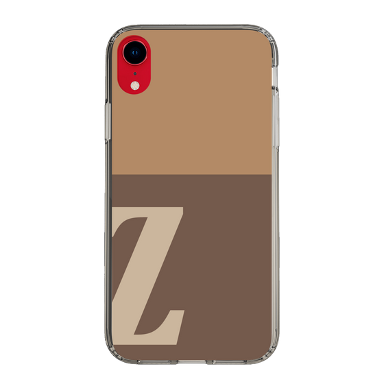 Slim Protection Case［ Original - initial two tone - Z brown ］