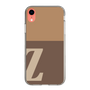 Slim Protection Case［ Original - initial two tone - Z brown ］