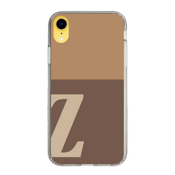 Slim Protection Case［ Original - initial two tone - Z brown ］