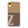Slim Protection Case［ Original - initial two tone - Z brown ］