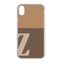 Slim Protection Case［ Original - initial two tone - Z brown ］