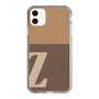 Slim Protection Case［ Original - initial two tone - Z brown ］