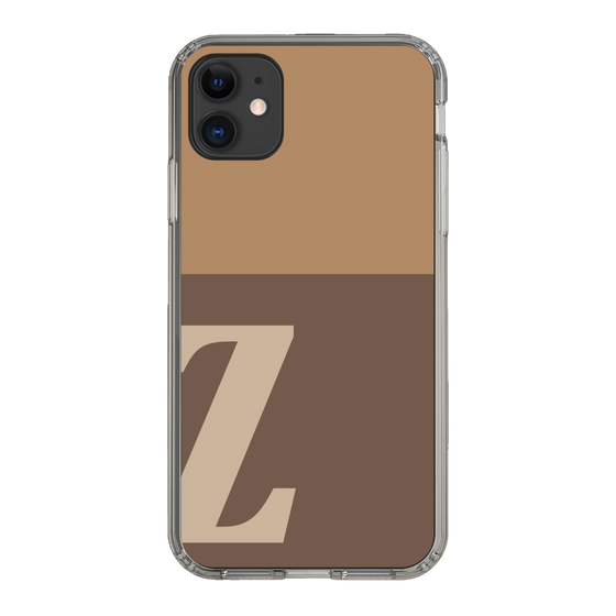 Slim Protection Case［ Original - initial two tone - Z brown ］