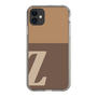 Slim Protection Case［ Original - initial two tone - Z brown ］