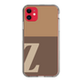 Slim Protection Case［ Original - initial two tone - Z brown ］