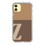 Slim Protection Case［ Original - initial two tone - Z brown ］