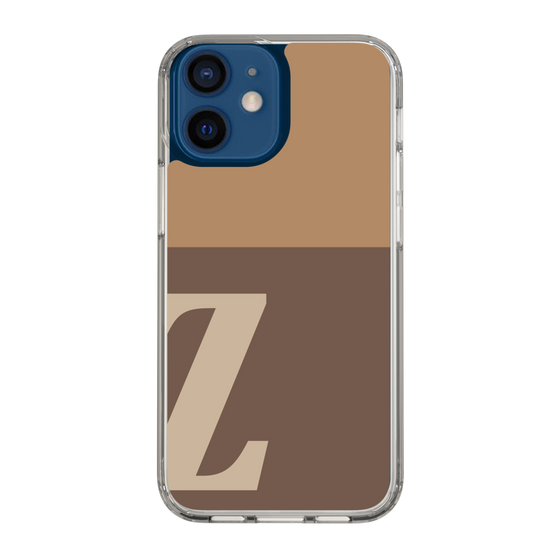 Slim Protection Case［ Original - initial two tone - Z brown ］