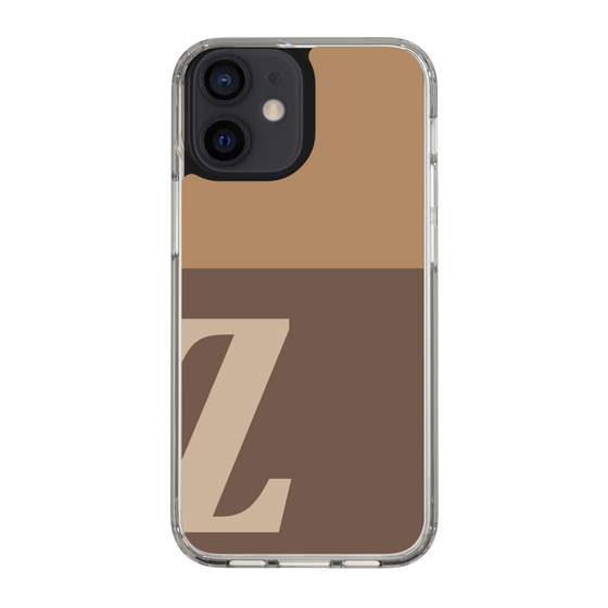 Slim Protection Case［ Original - initial two tone - Z brown ］