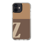 Slim Protection Case［ Original - initial two tone - Z brown ］