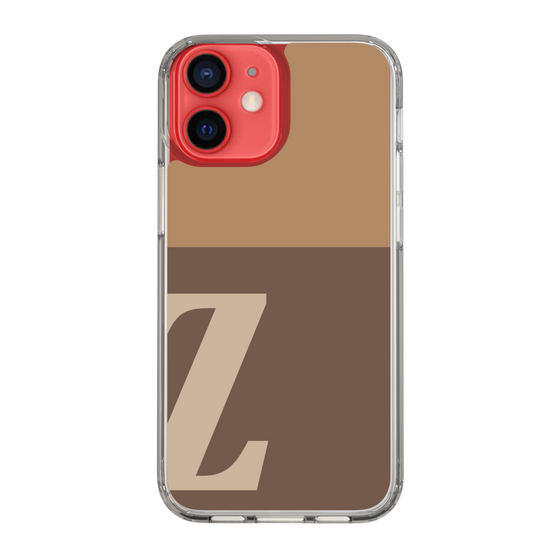 Slim Protection Case［ Original - initial two tone - Z brown ］