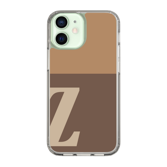 Slim Protection Case［ Original - initial two tone - Z brown ］