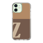 Slim Protection Case［ Original - initial two tone - Z brown ］