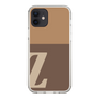 Slim Protection Case［ Original - initial two tone - Z brown ］