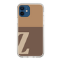 Slim Protection Case［ Original - initial two tone - Z brown ］