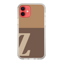Slim Protection Case［ Original - initial two tone - Z brown ］