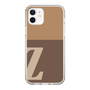 Slim Protection Case［ Original - initial two tone - Z brown ］