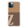 Slim Protection Case［ Original - initial two tone - Z brown ］