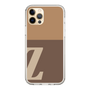 Slim Protection Case［ Original - initial two tone - Z brown ］