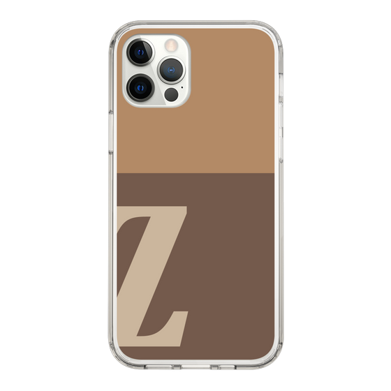 Slim Protection Case［ Original - initial two tone - Z brown ］