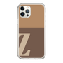 Slim Protection Case［ Original - initial two tone - Z brown ］
