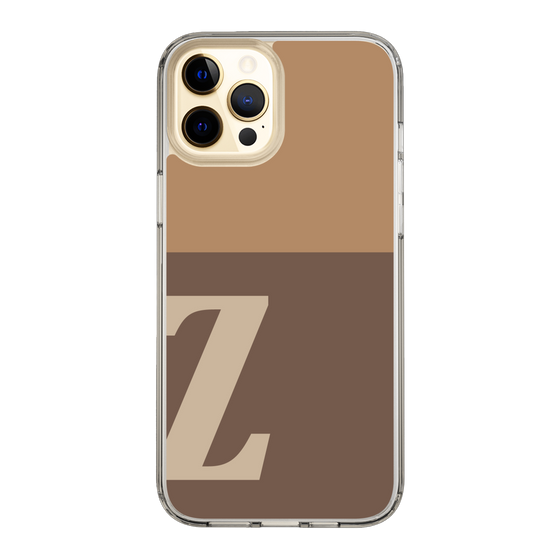 Slim Protection Case［ Original - initial two tone - Z brown ］