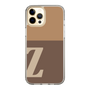 Slim Protection Case［ Original - initial two tone - Z brown ］