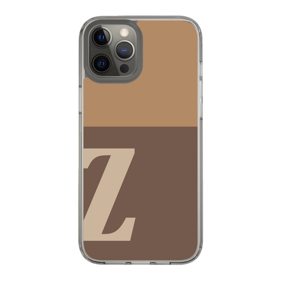 Slim Protection Case［ Original - initial two tone - Z brown ］