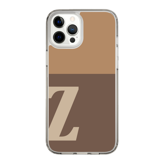 Slim Protection Case［ Original - initial two tone - Z brown ］