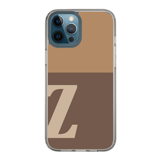 Slim Protection Case［ Original - initial two tone - Z brown ］