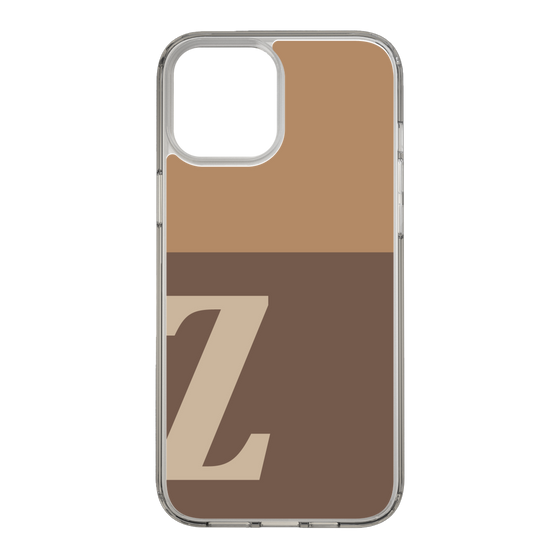 Slim Protection Case［ Original - initial two tone - Z brown ］