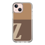 Slim Protection Case［ Original - initial two tone - Z brown ］