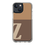 Slim Protection Case［ Original - initial two tone - Z brown ］