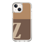 Slim Protection Case［ Original - initial two tone - Z brown ］