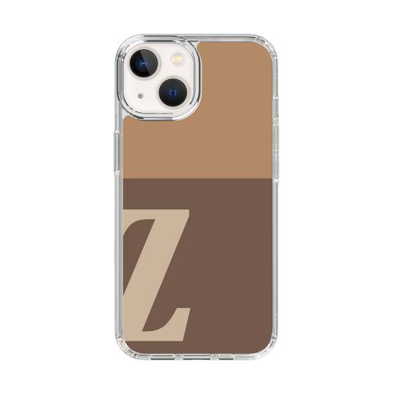 Slim Protection Case［ Original - initial two tone - Z brown ］